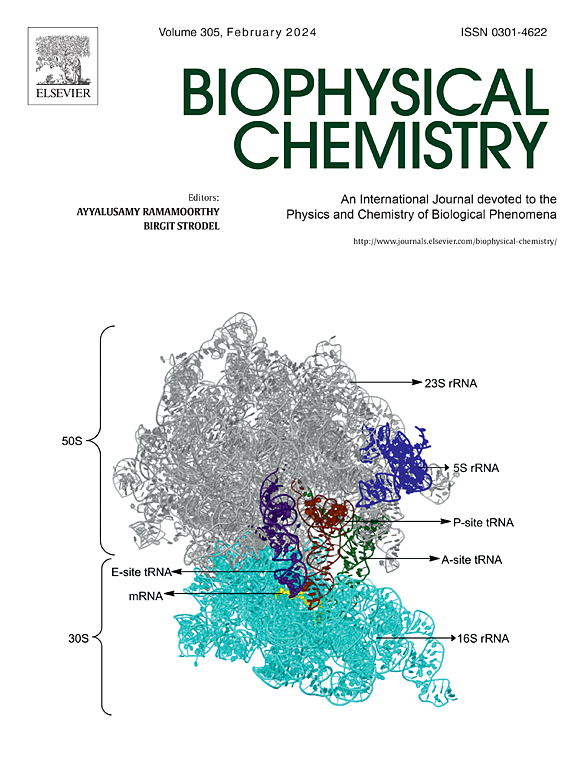 Go to journal home page - Biophysical Chemistry